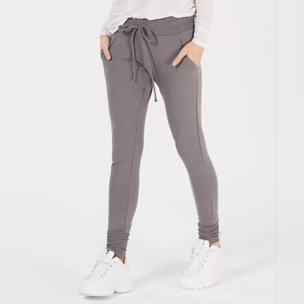 Free People FP Movement Skinny Jogger Pants Grey Size Small